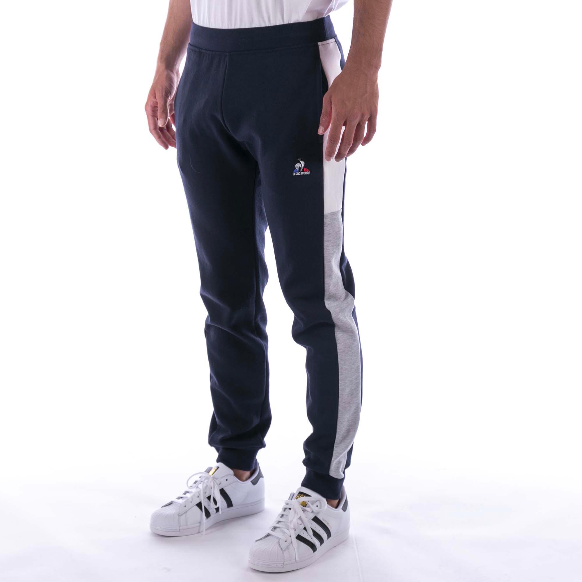 Pantaloni Le Coq Sportif Saison 2 Pant Slim Blu Adulto 2/5