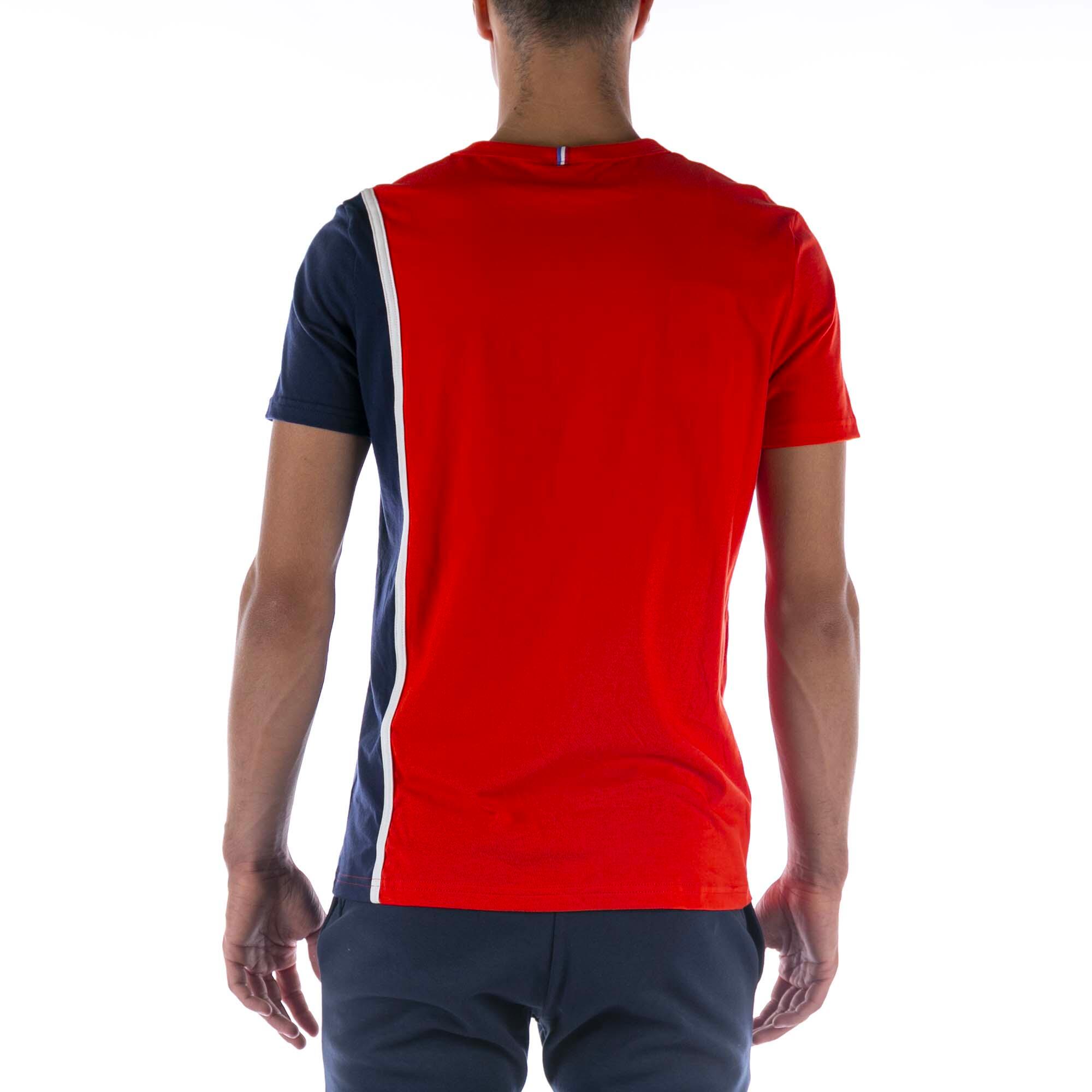 T-Shirt Le Coq Sportif Saison 1 Mc N°1 M Rouge Adulte 3/5