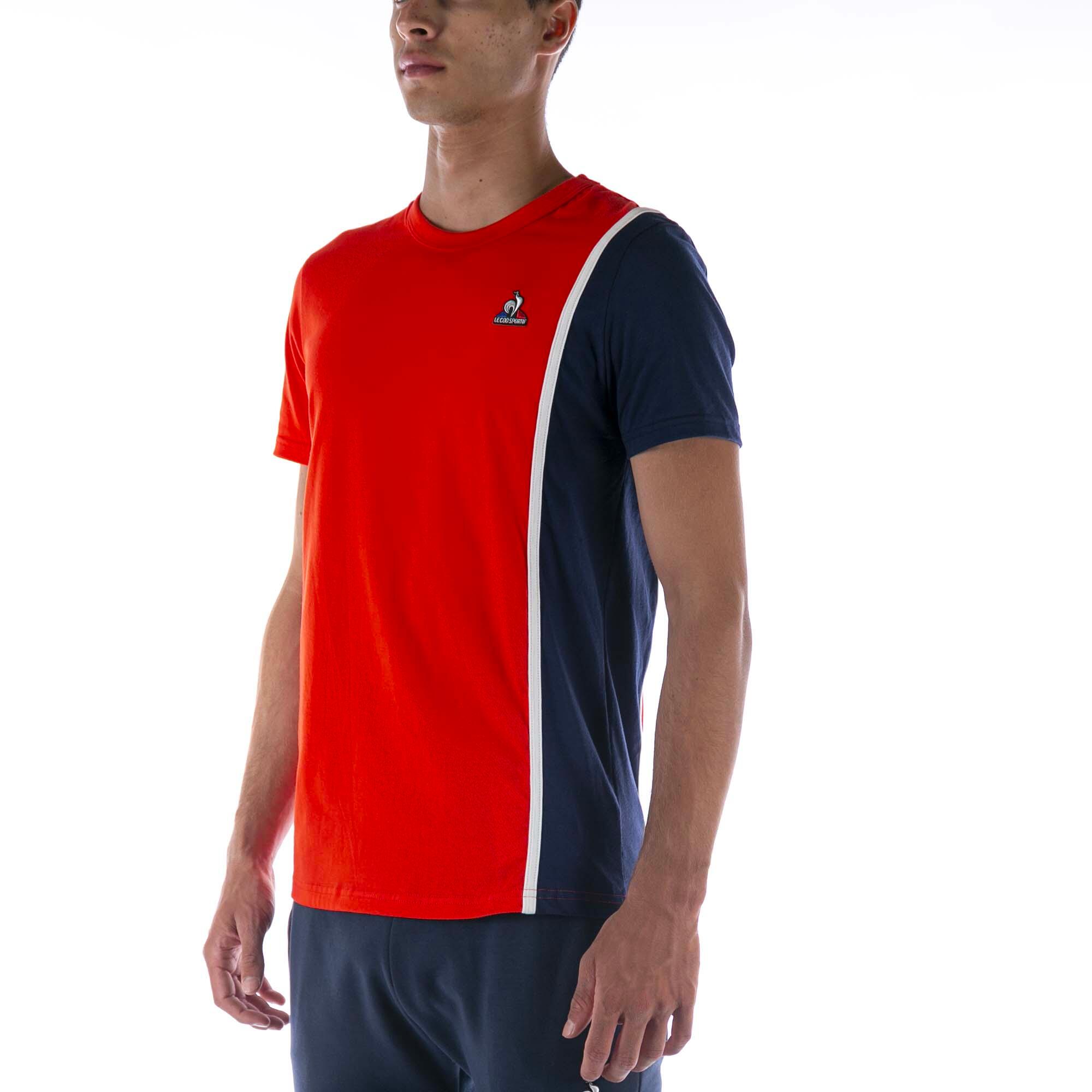 T-Shirt Le Coq Sportif Saison 1 Mc N°1 M Rouge Adulte 2/5