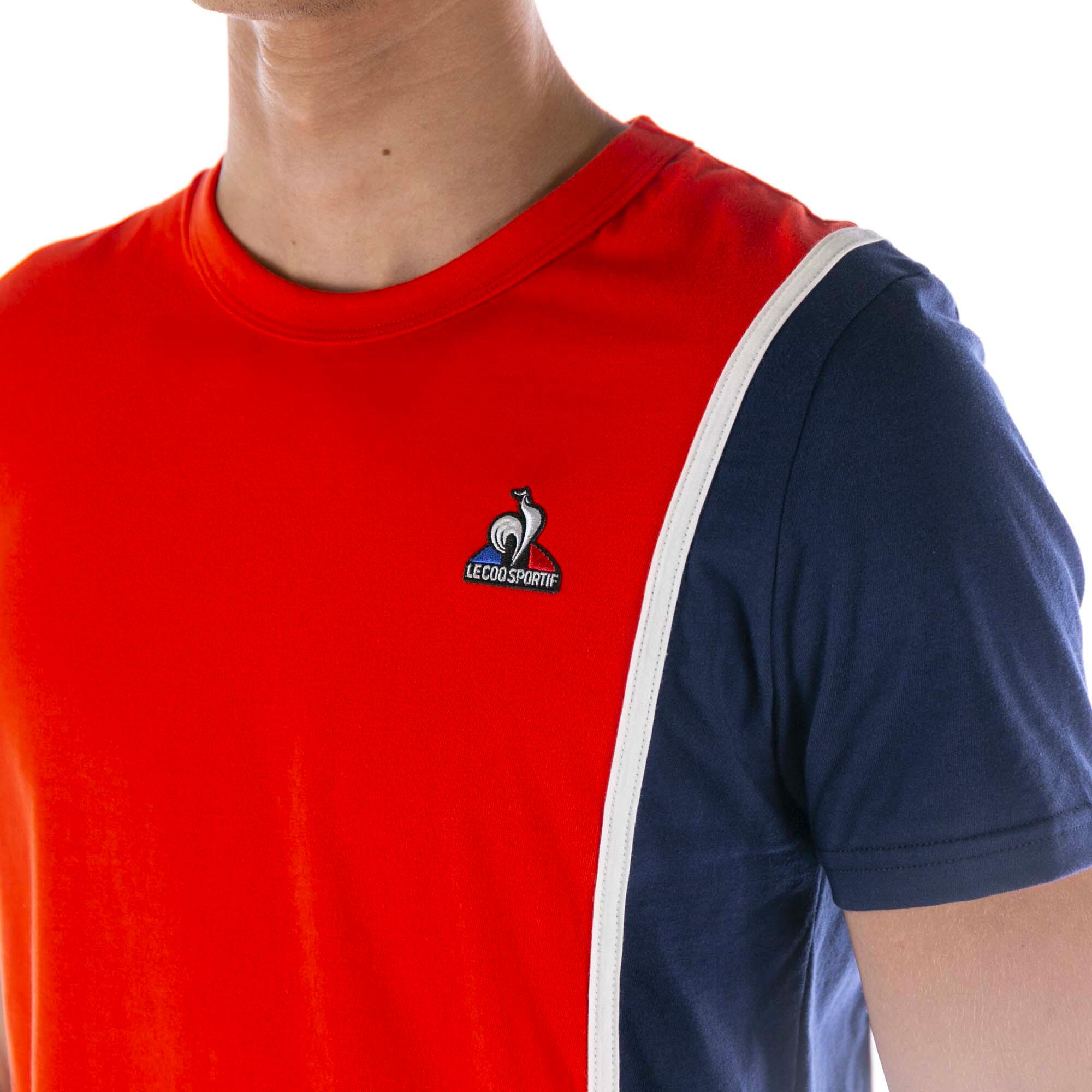 T-Shirt Le Coq Sportif Saison 1 Mc N°1 M Rouge Adulte 5/5
