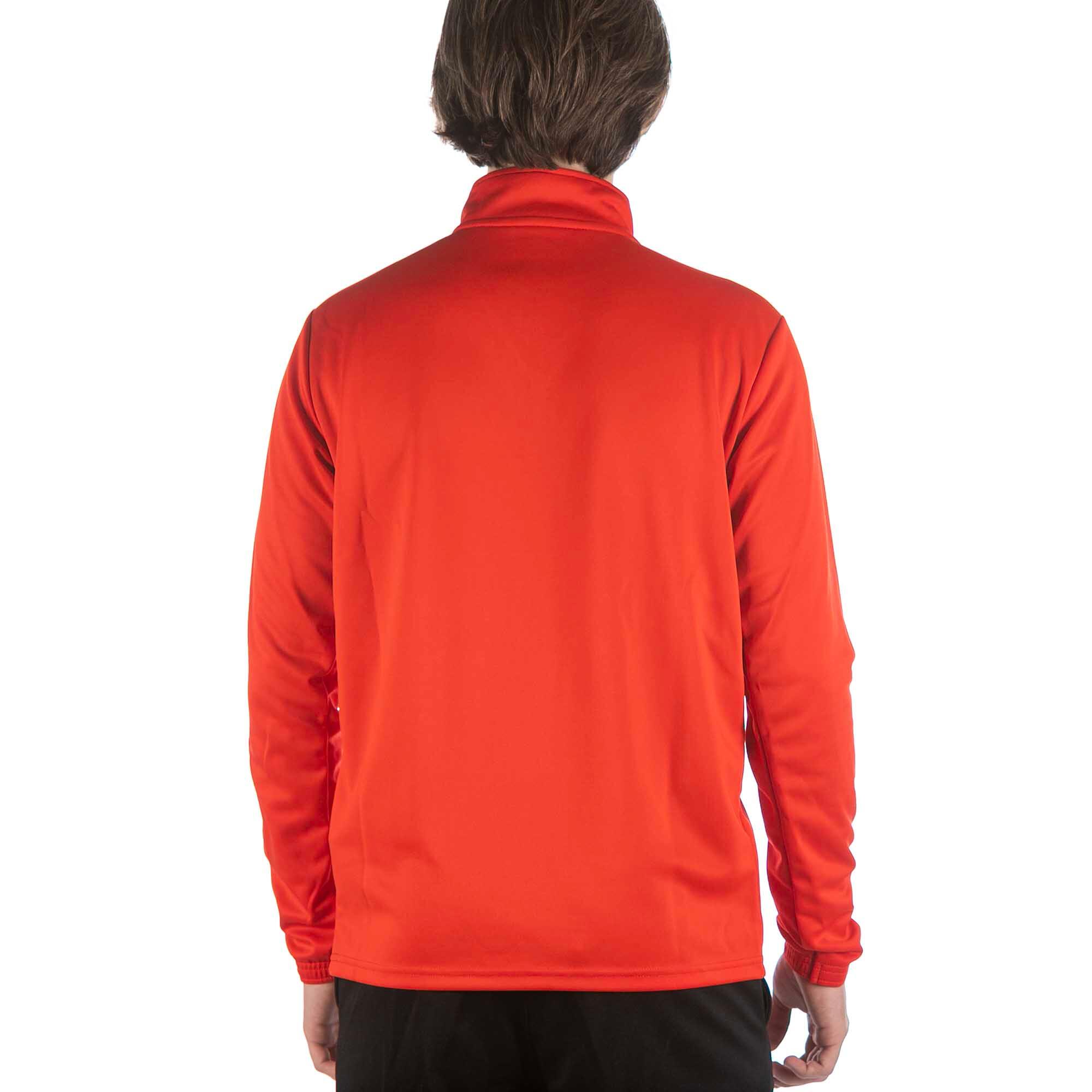 Puma Teamrise Sweatshirt 1/4 Rits Rood Volwassenen 3/4