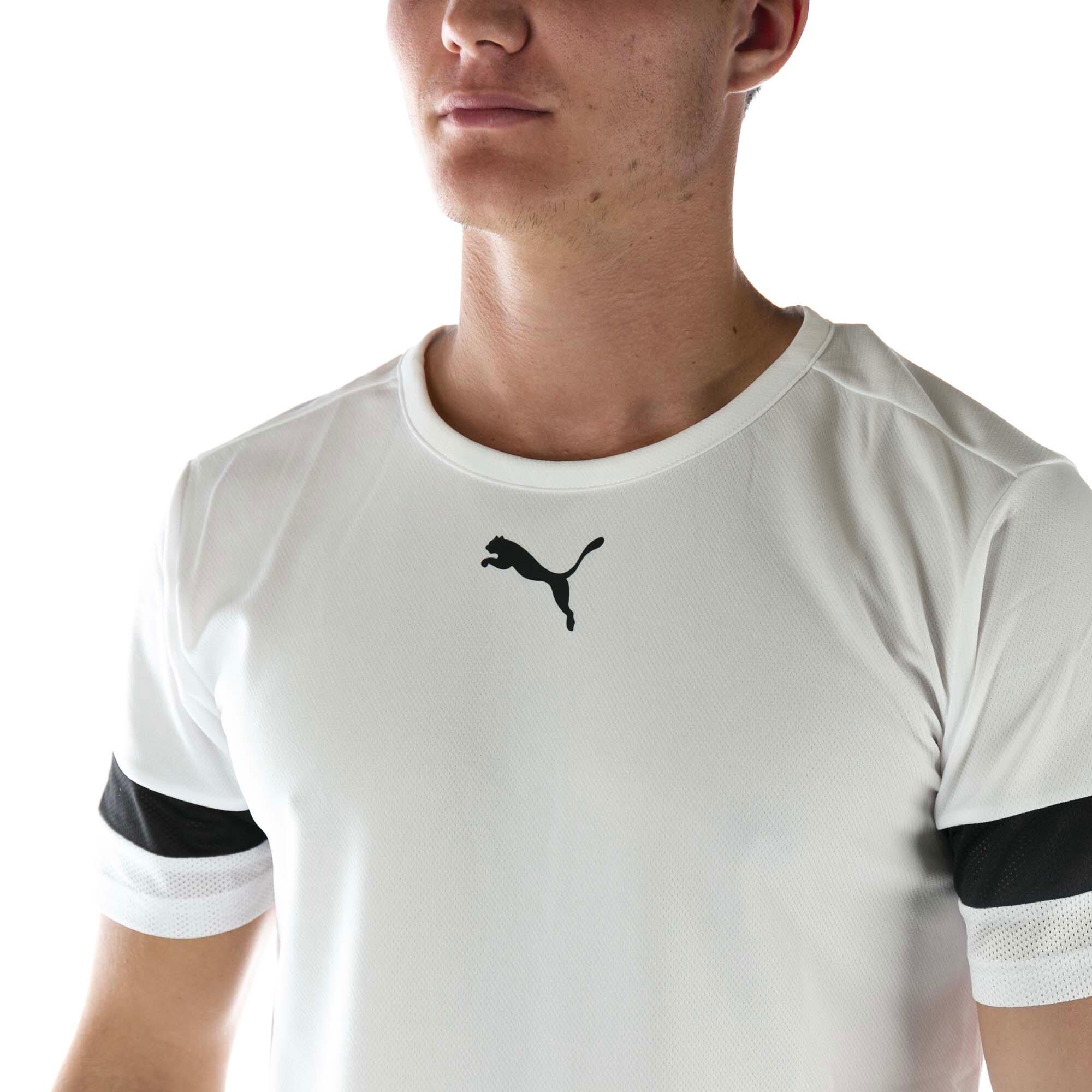 T-shirt da calcio uomo puma bianco 4/5