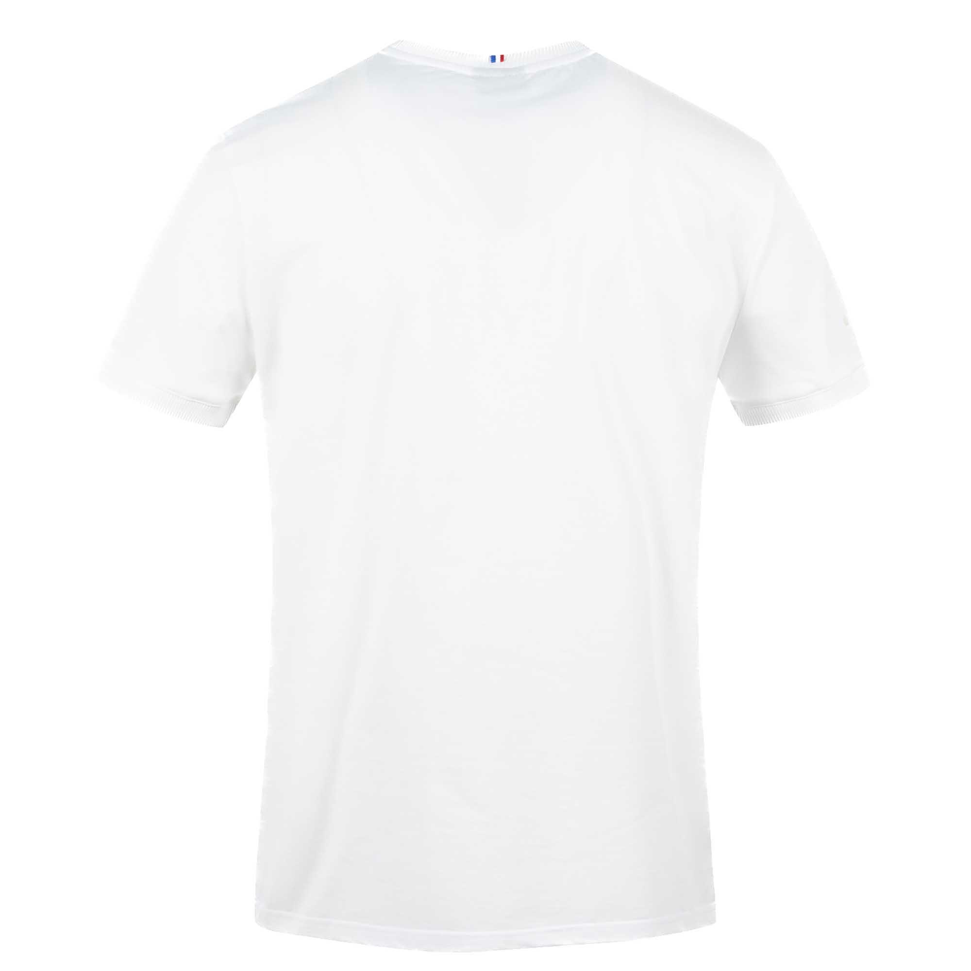 T-Shirt Le Coq Sportif Ess T/T Tee Ss N°1 M New Optical White Adulto 3/3