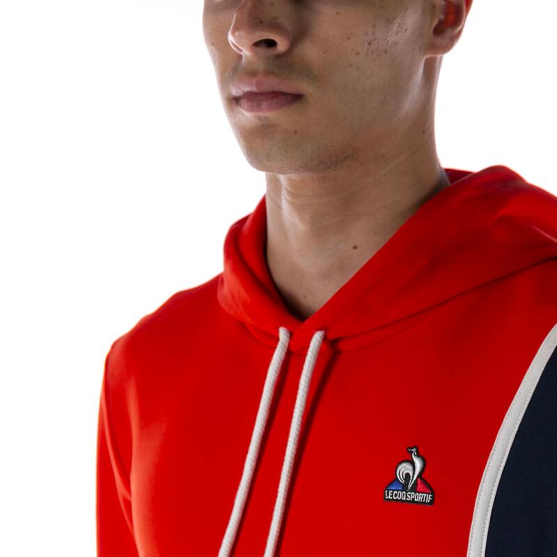 Le Coq Sportif Saison 1 Hoody N°1 M Piros melegítő Felnőttek