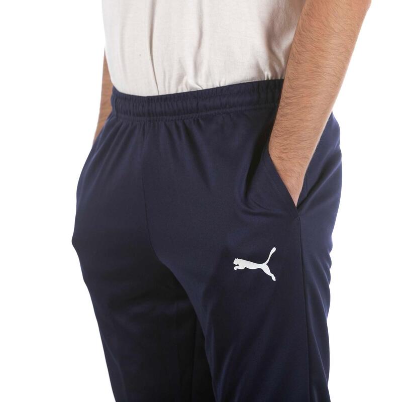 Pantalon D'entraînement Puma Teamrise Poly Bleu Adulte