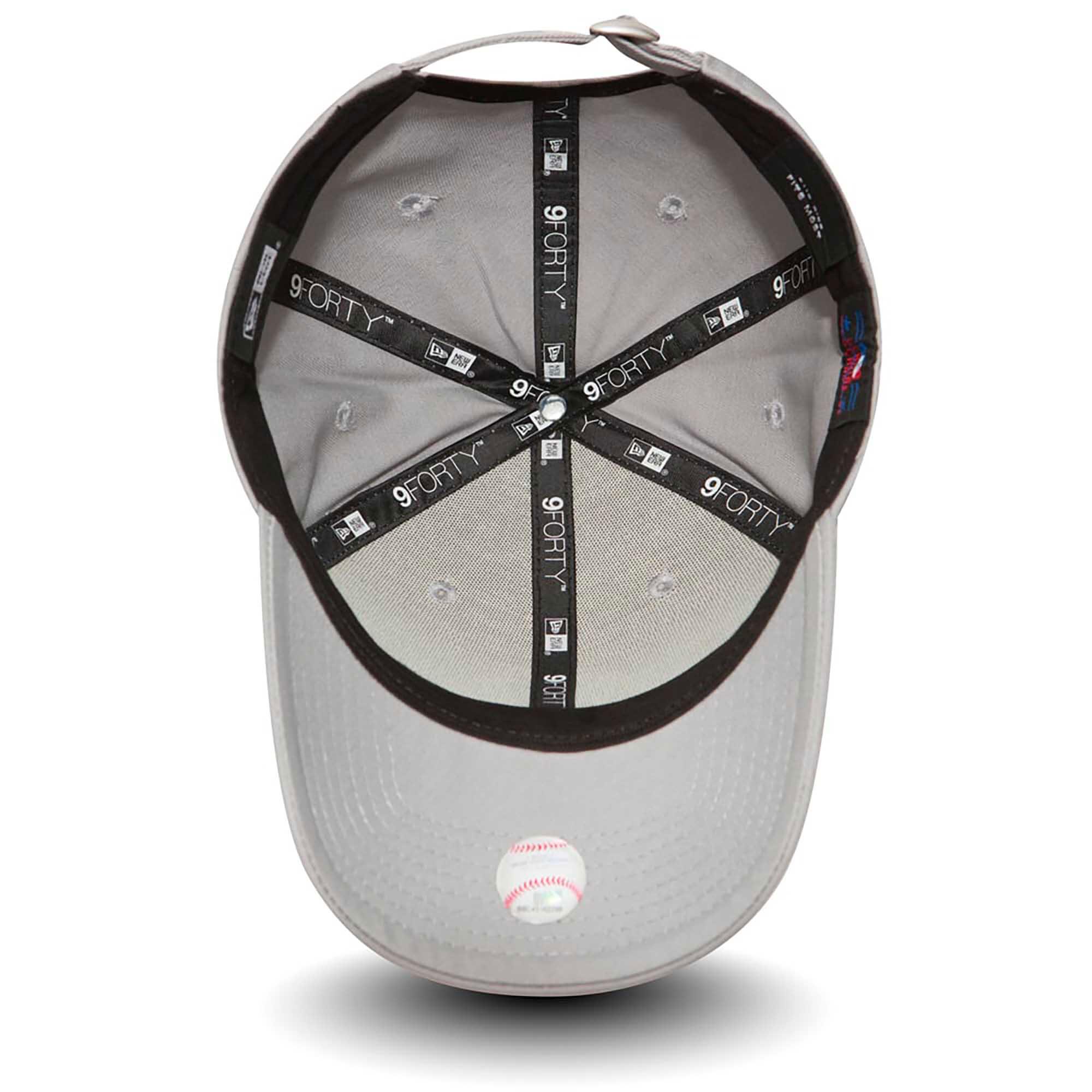 New Era The League Essential MLB Cap Nieuw Yo Kleur Grijs/Wit 4/5