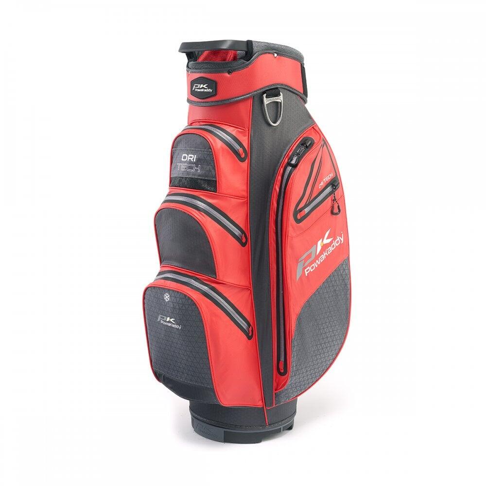 POWAKADDY Powakaddy 2023 Dri-Tech - Red with Cool Grey Trim Golf Bag