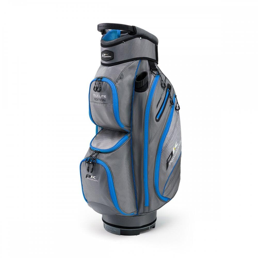 Powakaddy 2023 DLX-Lite Edition - Gun Metal/Blue Golf Bag 1/7