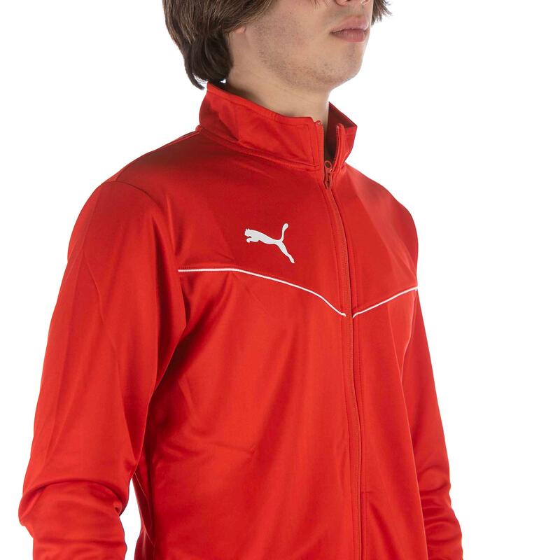 Bluza męska Puma teamRISE Training Poly Jacket czerwona