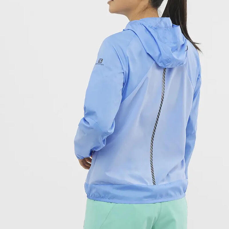 Bonatti Cross Wind Women Trail Running Windbreaker - Blue