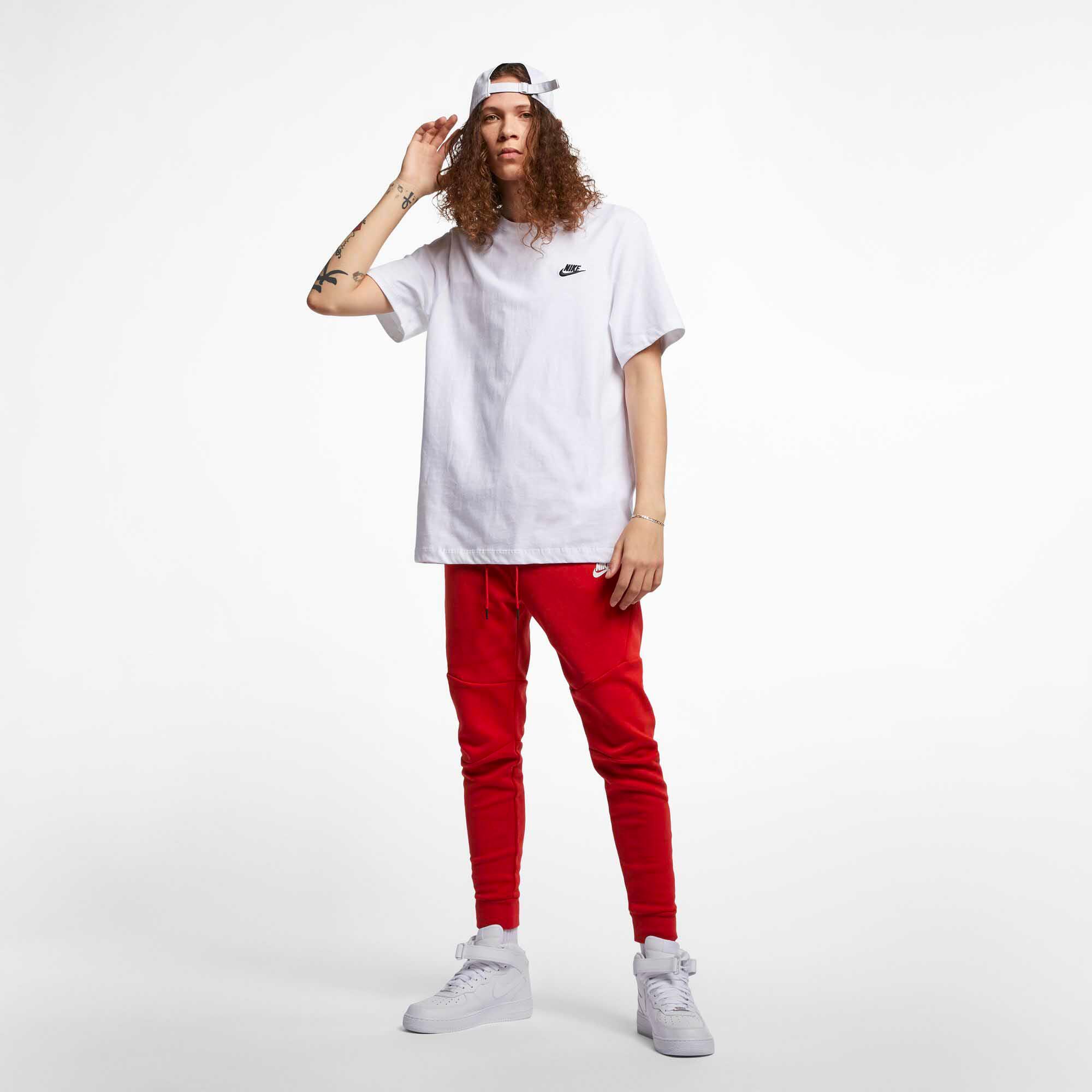 Tshirt Nike M NSW CLUB TEE Blanc 5/5