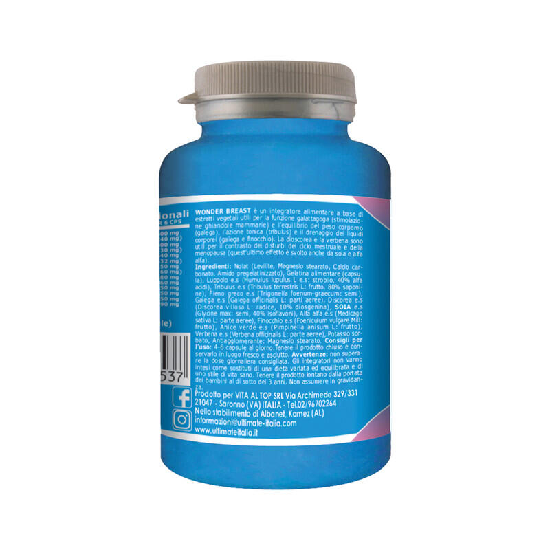 Integratore alimentare - WONDER BREAST - 120 cps 4/7