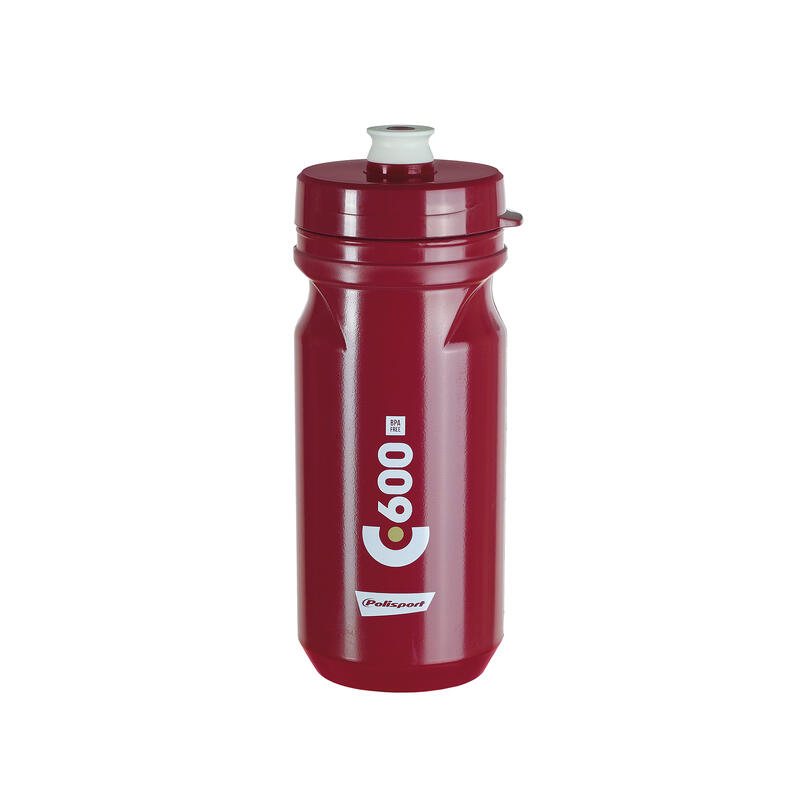 Bidón ciclismo C 600ml Bordeaux de présion