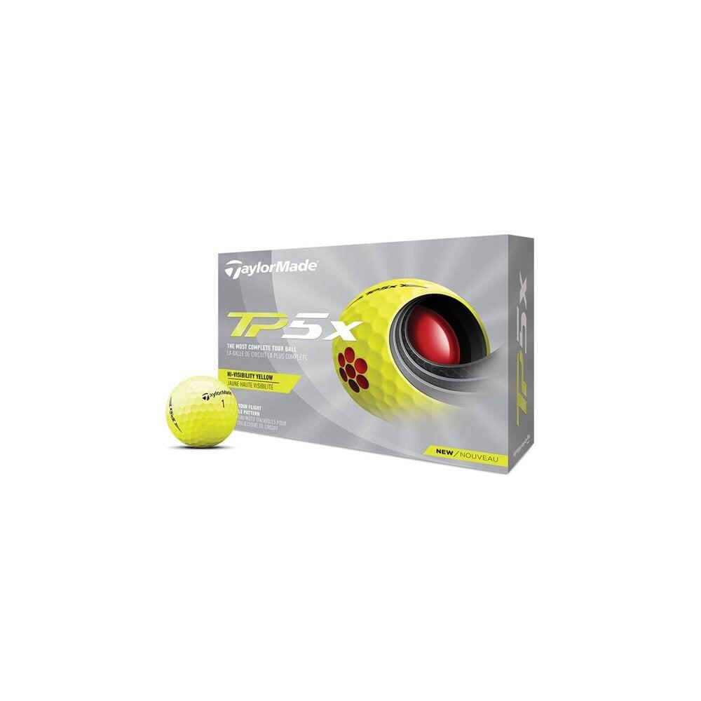 Taylormade - Taylormade Tp5x Balles De Golf Tour Ball Jaune - Balle De Golf - Jaune - Taille Unique - Decathlon