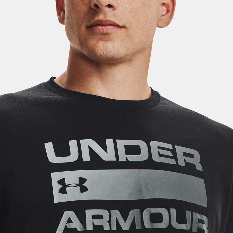 T-shirt Under Armour Team Issue Wordmark SS, Zwart, Mannen