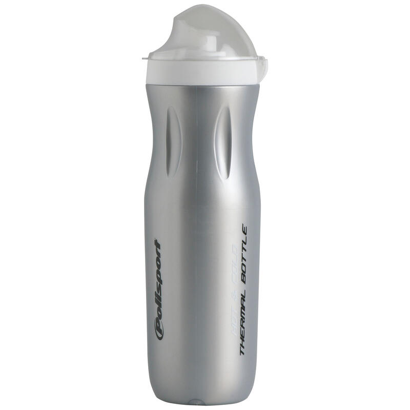 Bidon de ciclismo Isotérmico Hot&Cold 500Ml Cinza Prateado