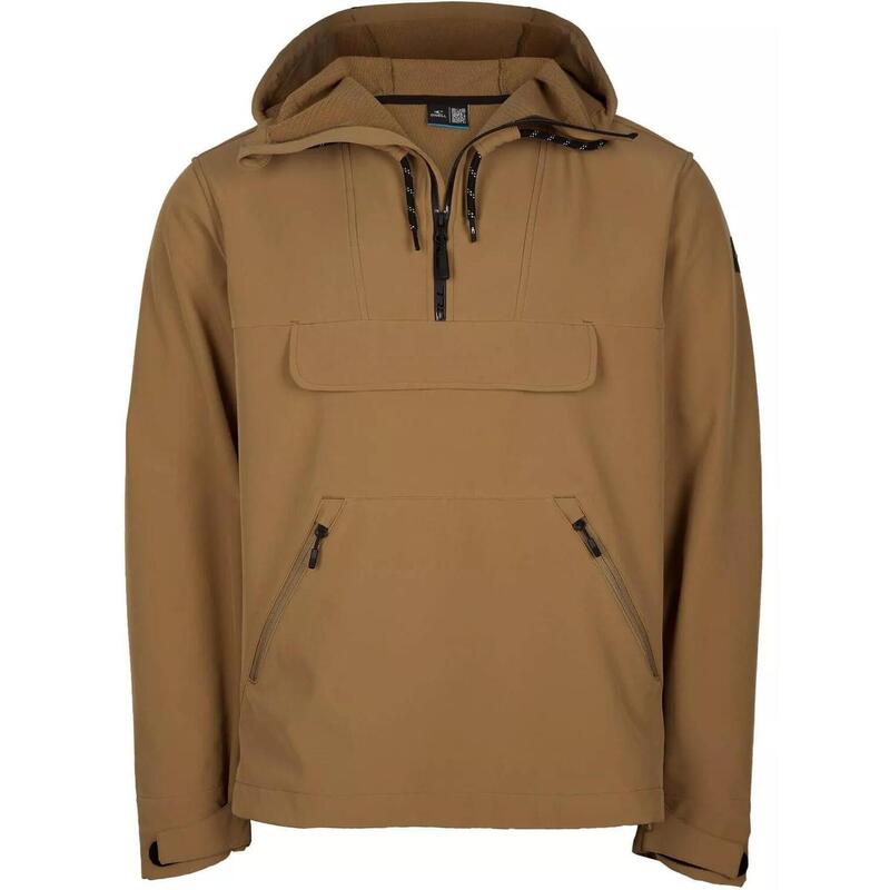 Jacheta softshell PM Anorak Hyperfleece - maro barbati