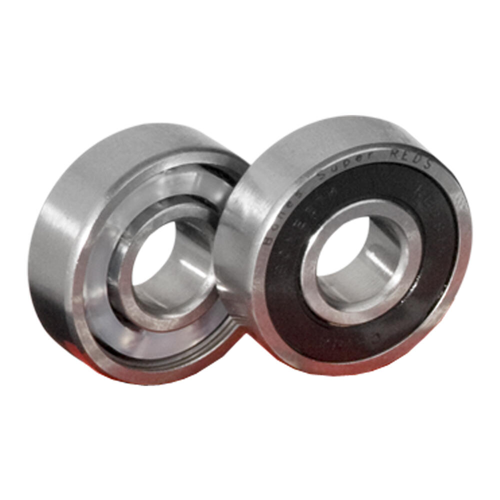 BONES SUPER REDS BEARINGS - FOR SKATEBOARDS AND SCOOTERS - 8mm 8 PACK 2/3