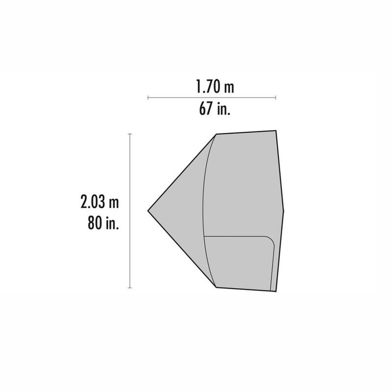 Gear Shed V2 Tent Extension - Grey