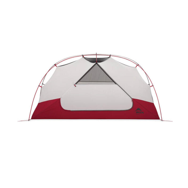 Elixir 2 Camping Tent With Footprint for 2 Person - Grey/Red