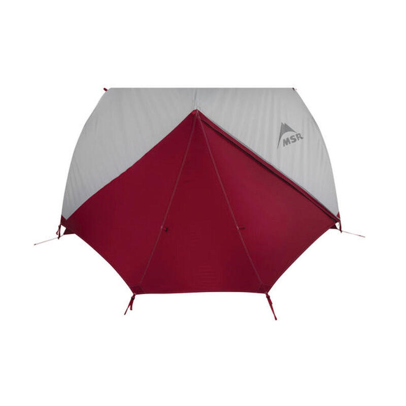 Elixir 2 Camping Tent With Footprint for 2 Person - Grey/Red