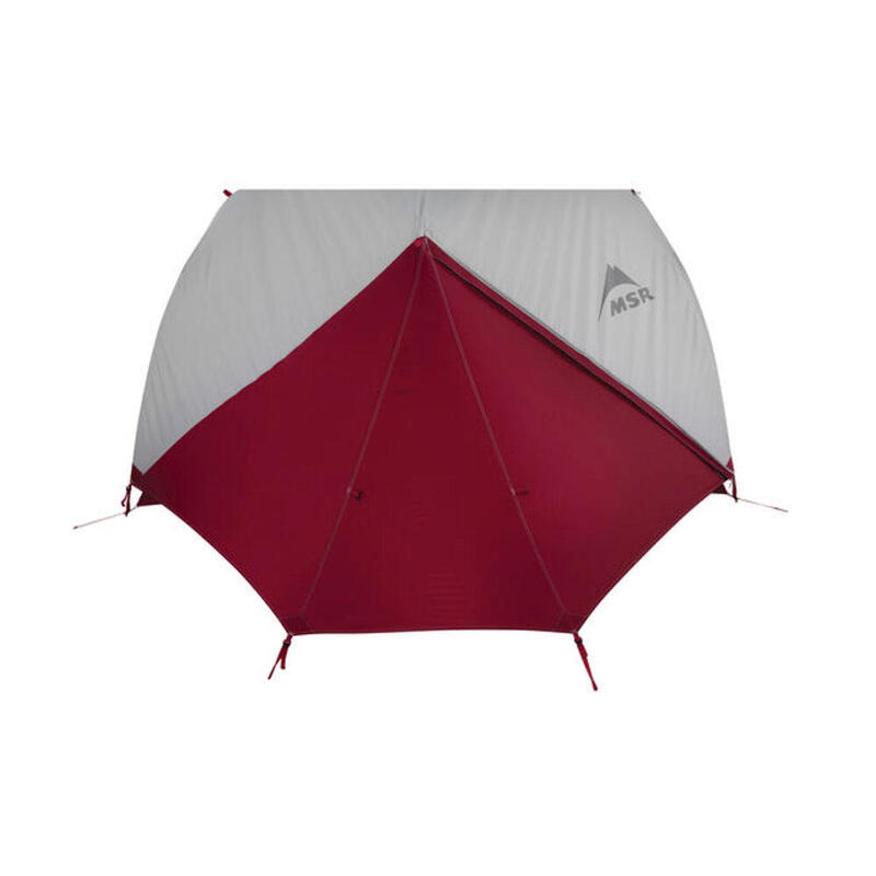 Elixir 2 Camping Tent With Footprint for 2 Person Grey/Red Decathlon