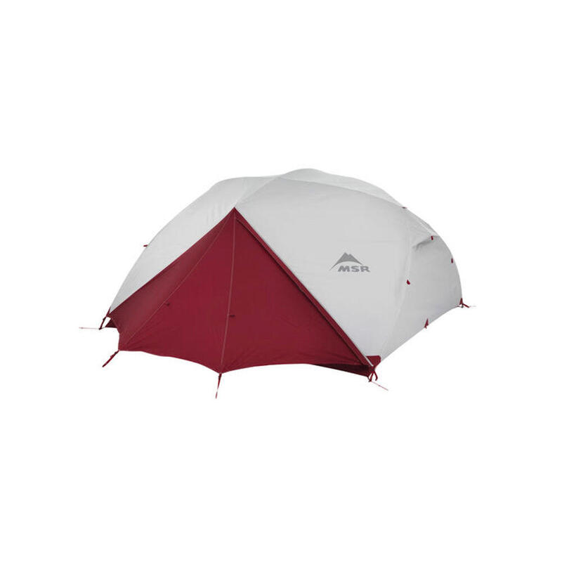 Elixir 4 Camping Tent With Footprint for 4 Person - Grey/Red