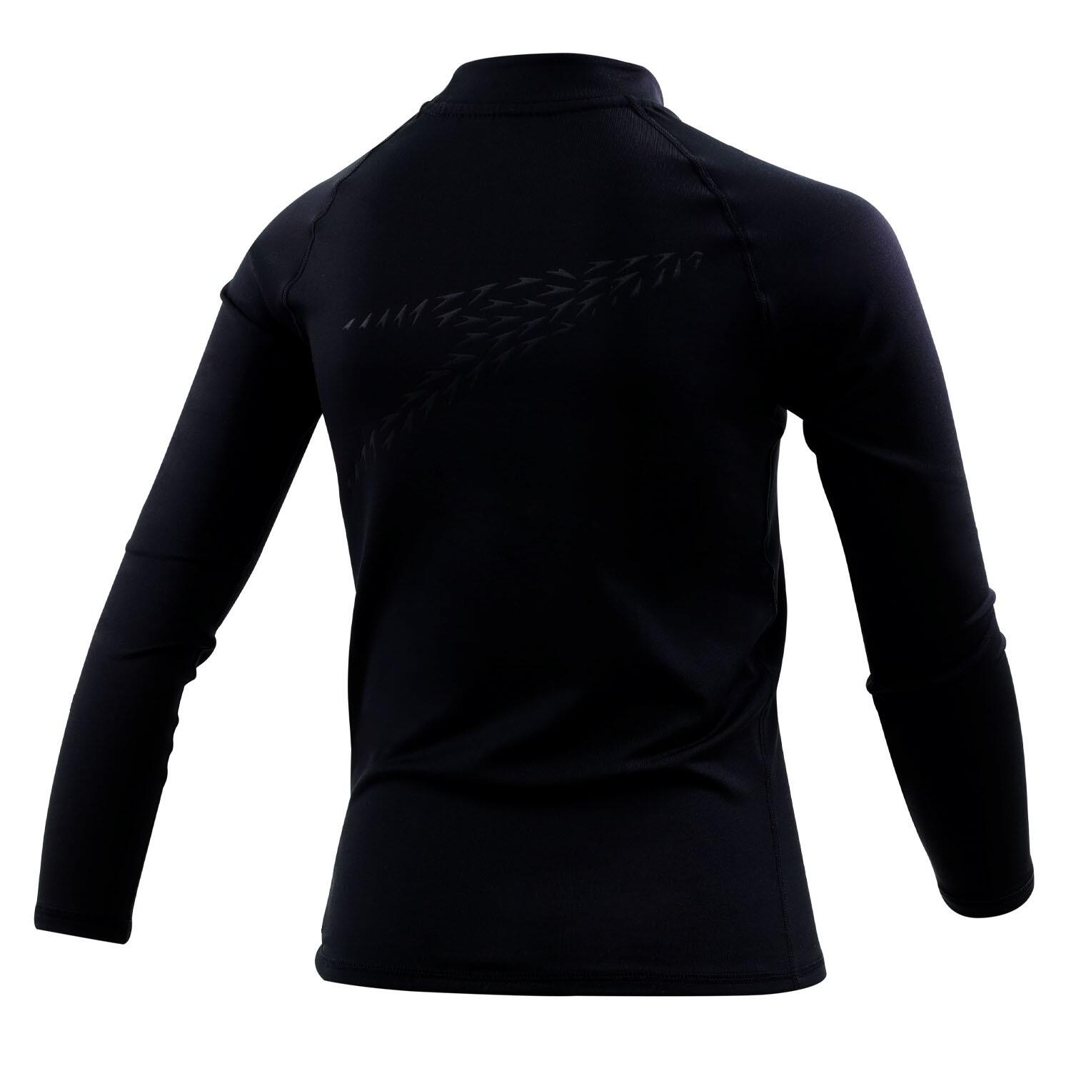 MAGLIA bambino SPEEDO XTHERMAL 1XT CASUAL BASE LAYER IDROREPELLENTE BLACK-BB 2/2