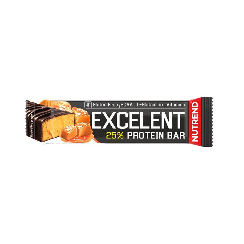 NUTREND Excelent Fehérjeszelet 85g  Sós karamell