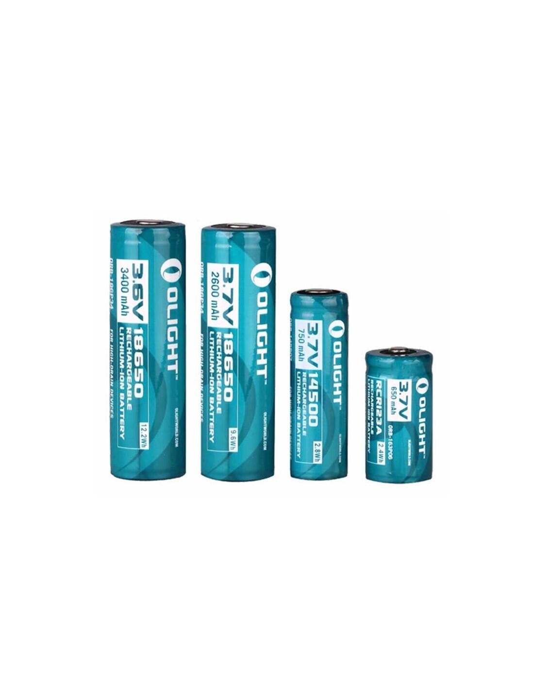 Pila recargable OLIGHT 18650 3600 mAh con PCB 2/3
