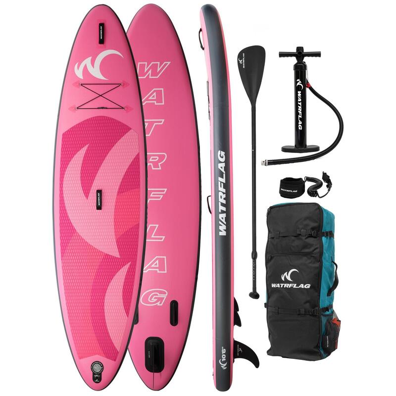 Stand Up Paddle Board gonfiabile Glide - Pink 10'6", 320cm, SET