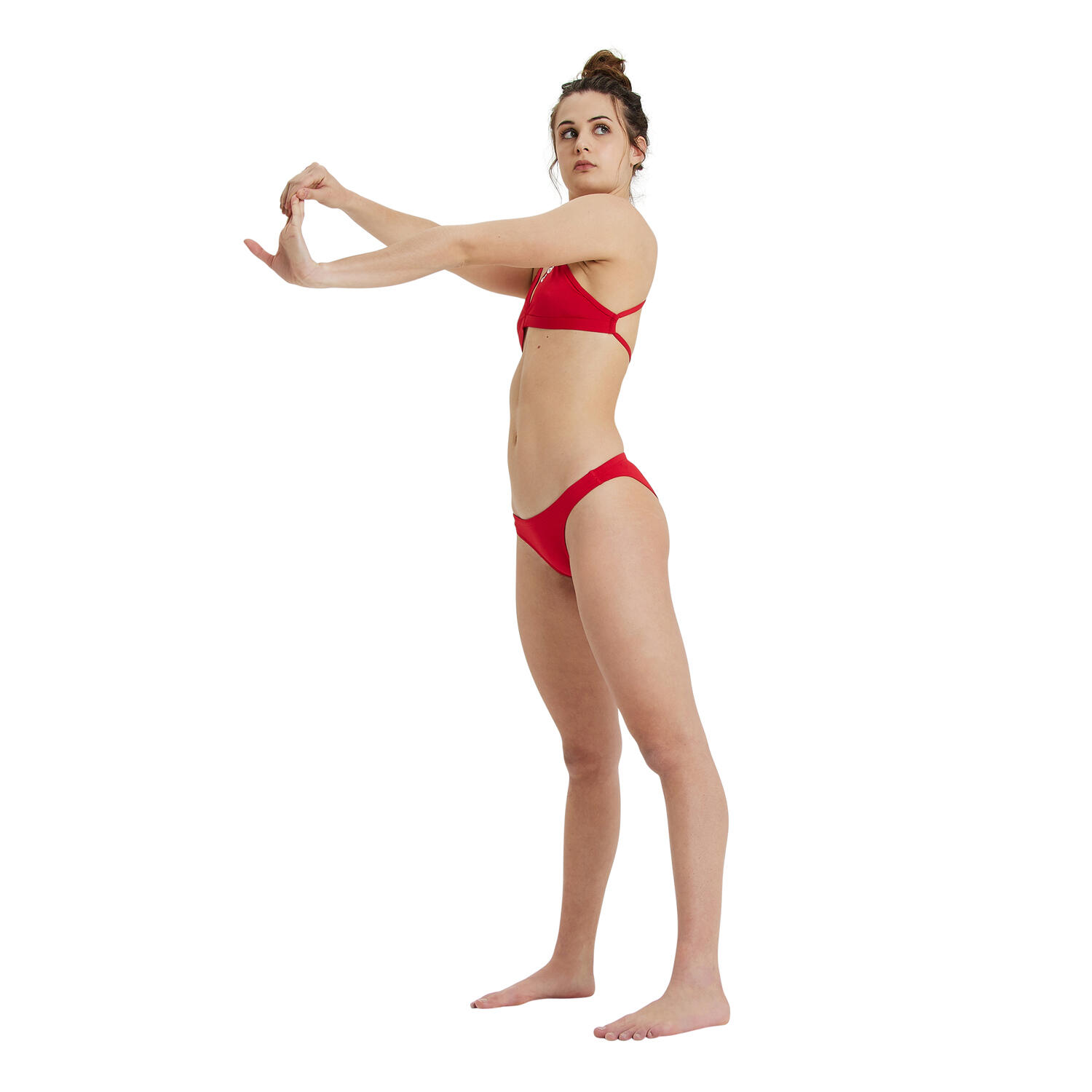 Top de natation Femme - Team Swim Top Tie Back Solid 4/7