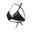 Arena Dames Bikini Topje Team Tie Back Zwart