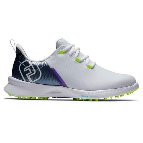 Chaussures De Golf FootJoy Femme – Blanc, Cuir – Taille US 8.5 (40 EU) – Occasion
