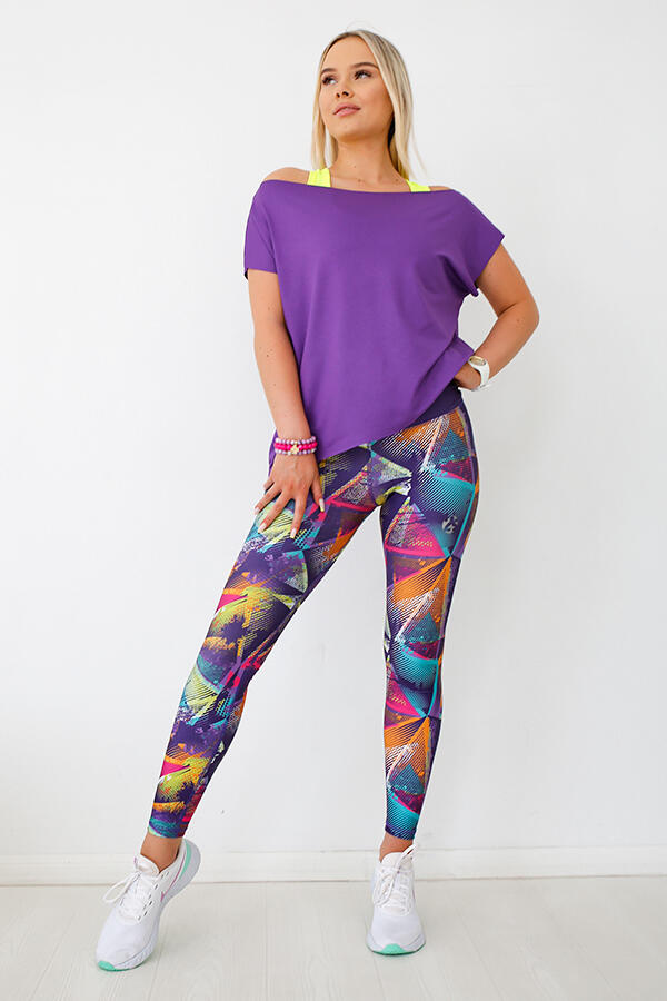 Bluzka do tańca damska 2skin SENSUAL VIOLET 3/5