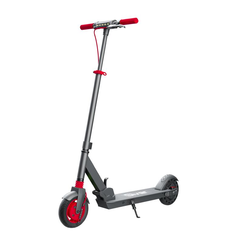 Elektrische step Motus Siver City Red 250 W 20 km/h, 250 W, 8"