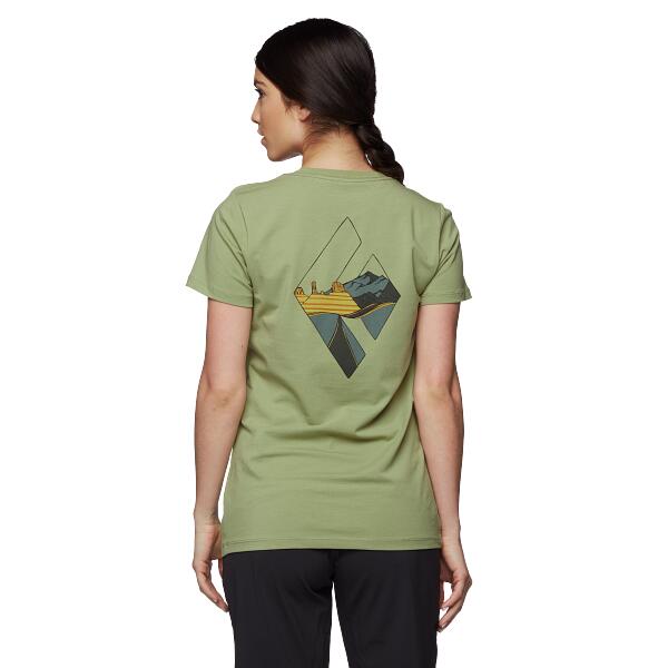 Koszulka turystyczna damska Black Diamond Desert To Mountain T-shirt