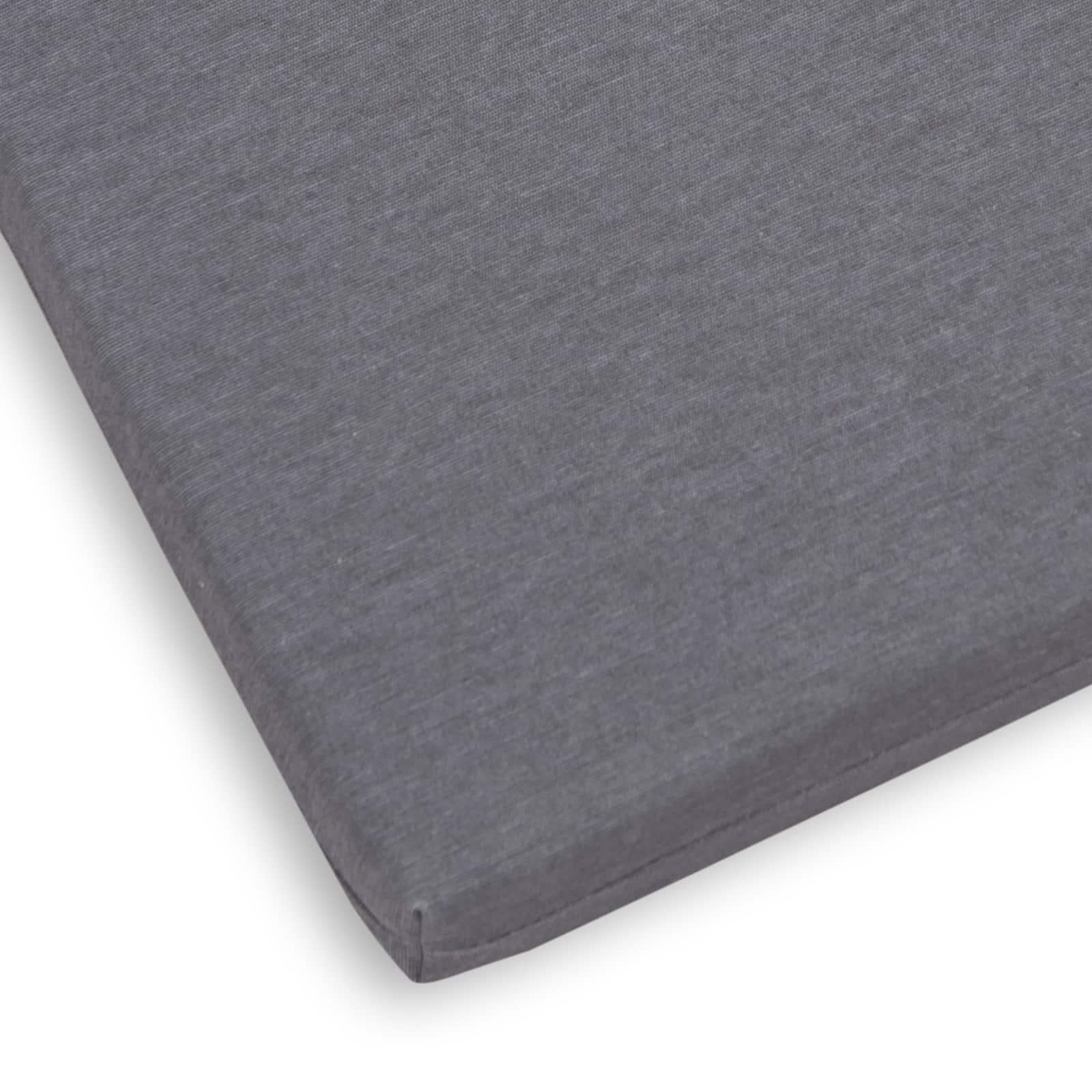 Cojín para Silla Chillvert Gandía Cuadrado 38x38x4,5 cm Gris Desenfundable 5/5