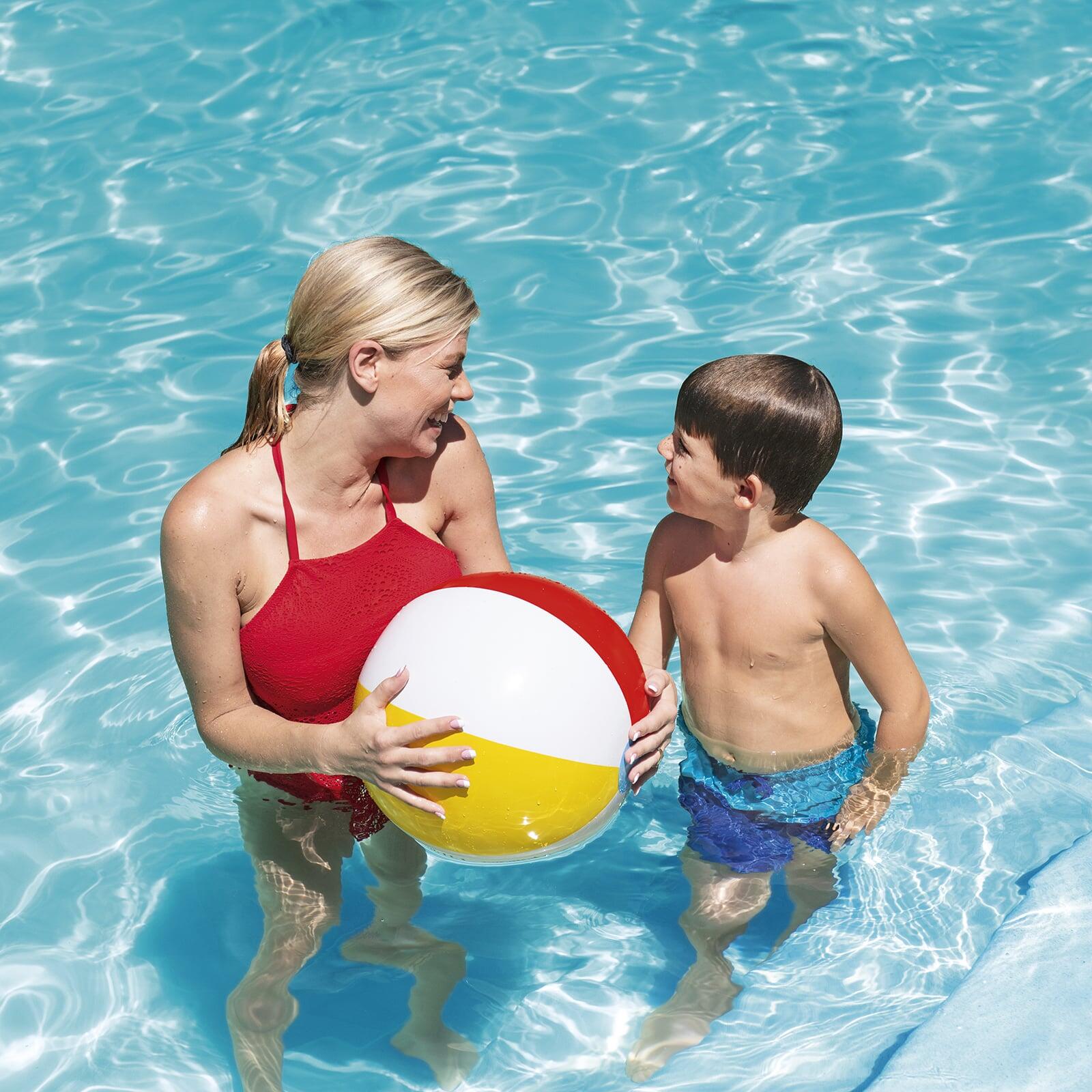 Bestway Pelota Hinchable Decorada D15 cm +2 Años Jardin, Piscina y Playa 31021 4/7