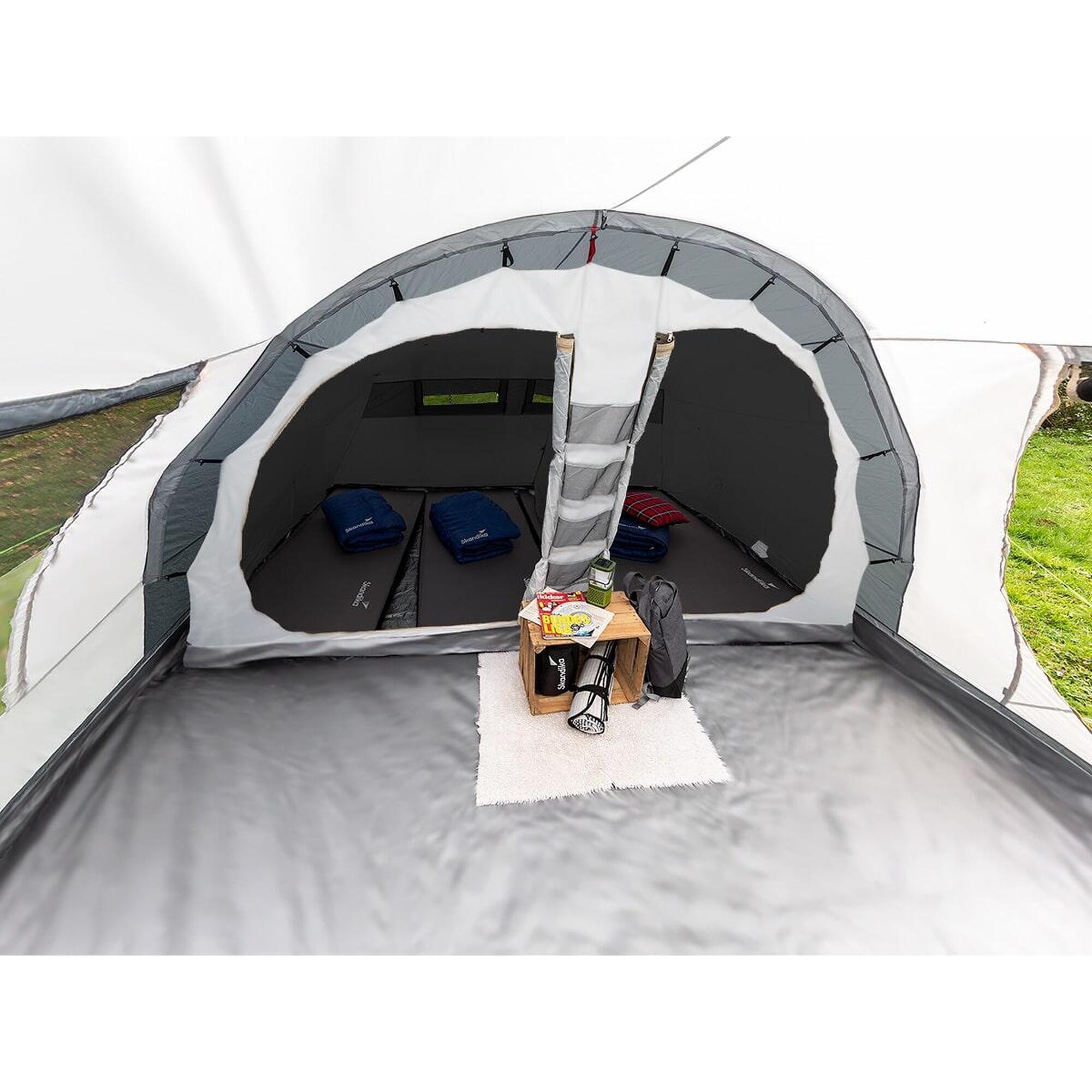 Tunneltent Egersund 5 Sleeper Protect - 5 personen – met ingenaaide tentvloer 4/7