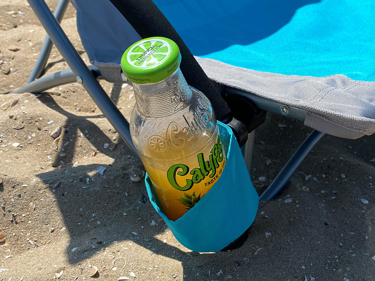 Gebraucht - Strand Klappstuhl Beach mit Mesh - hohe Lehne - SEHR GUT 5/7