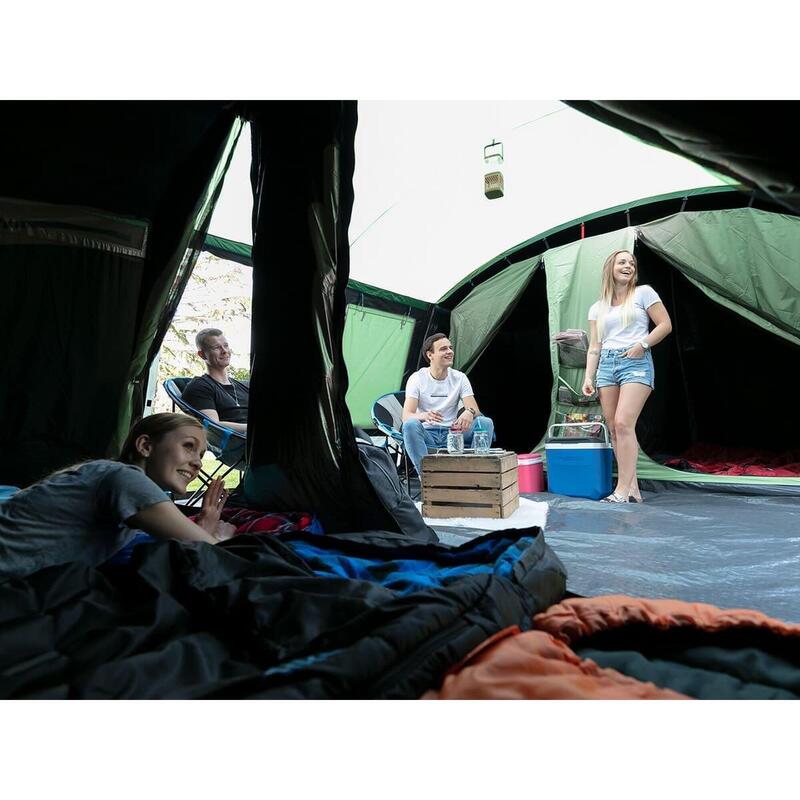 Tende campeggio - Montana 10 Sleeper Protect - 4x cabine scure - 10 persone