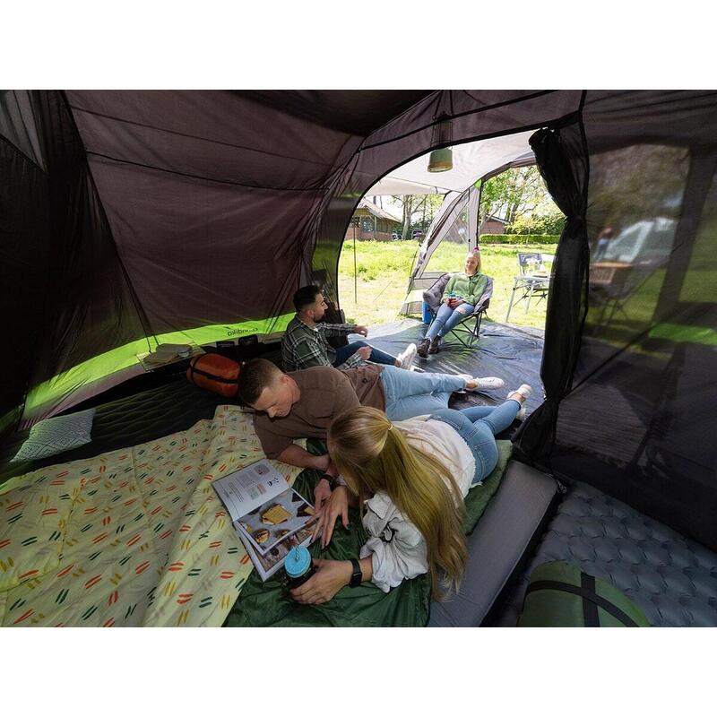 Tenda campeggio familiare - Kambo 4 persone - Outdoor - 1x cabine - tunnel