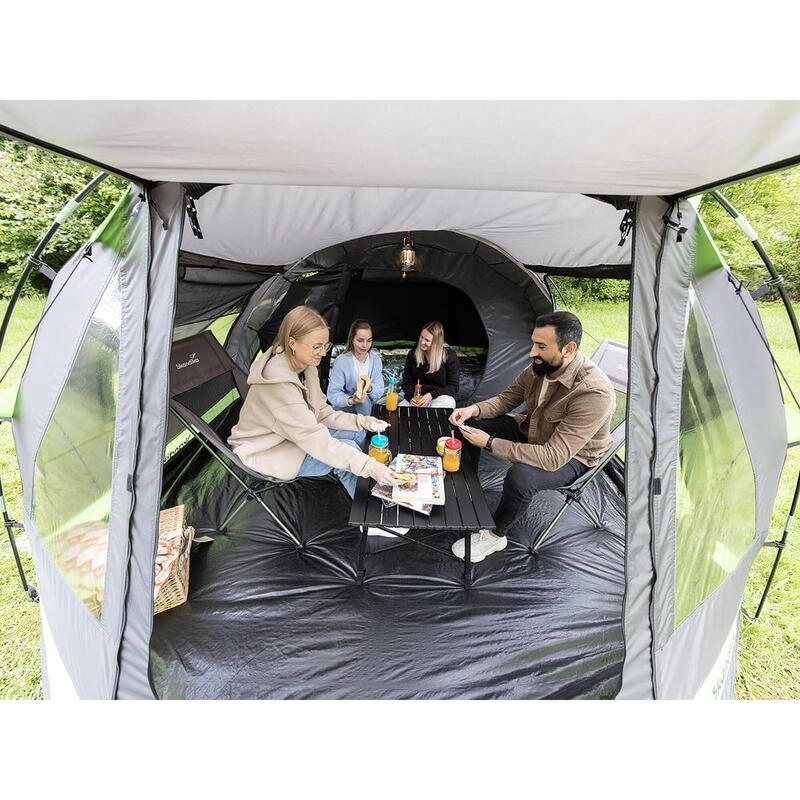 Tenda campeggio familiare - Kambo Protect 4 persone - Outdoor - 1x cabine