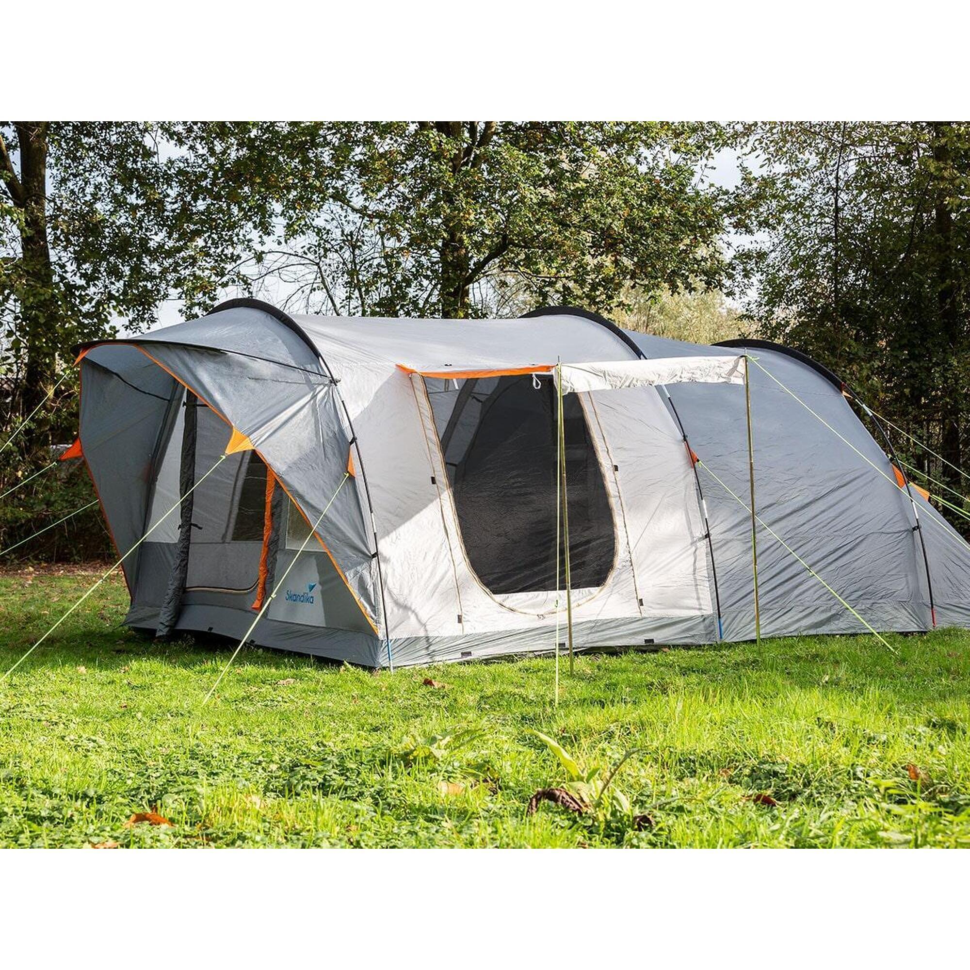 Tunneltent Egersund 5 Sleeper Protect - 5 personen – met ingenaaide tentvloer 2/7