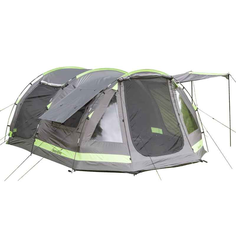 Tunnelzelt Kambo 4 Protect - Camping, Zelt für 4 Personen, eingenähter Zeltboden