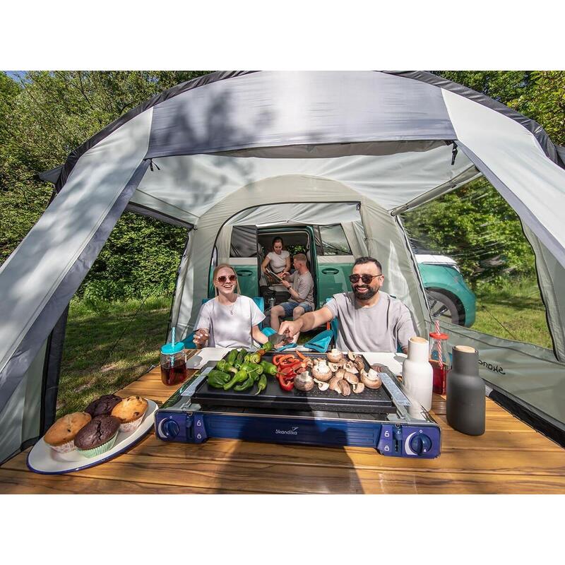 Tente Tunnel Balestrand Van Protect - Auvent pour Mini-Bus Van 2-4 Personnes