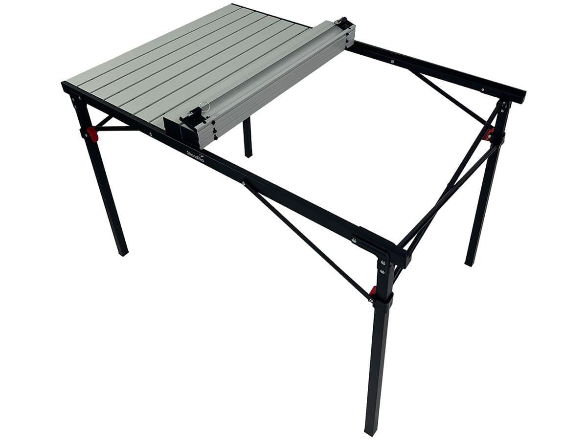 Table de camping Maikku - pliante en aluminium - 6 pers. - 107 x 70 x 70 cm 3/8