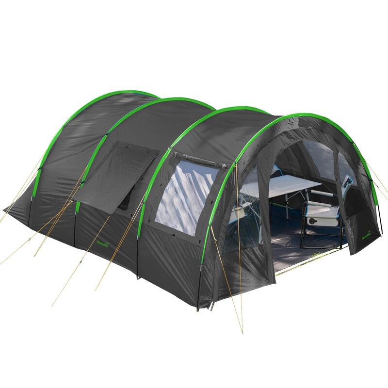 Tenda campeggio - Kemi - Outdoor - 4 persone - Tunnel - 2x cabine scuro