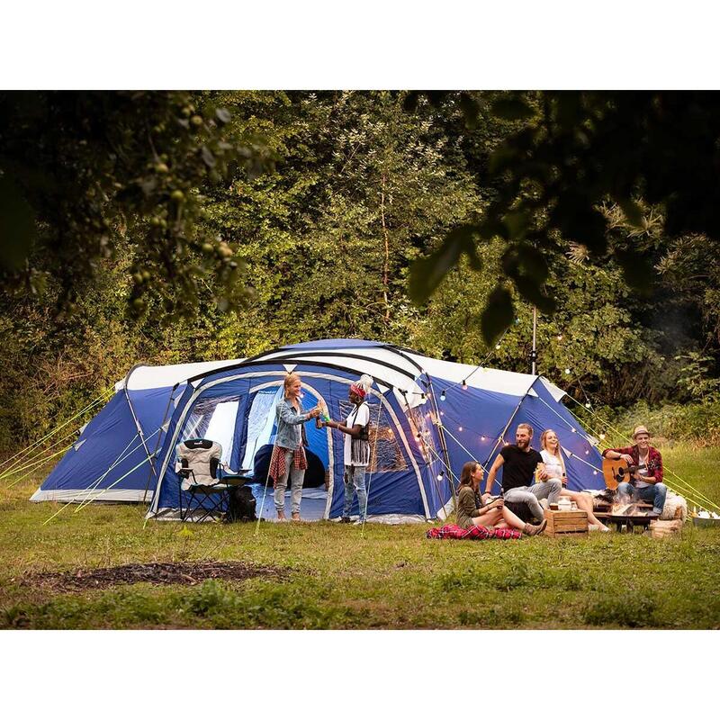 Namiot kempingowy Nimbus Sleeper Protect 12, 12-osobowy, 3 ciemne sypialnie